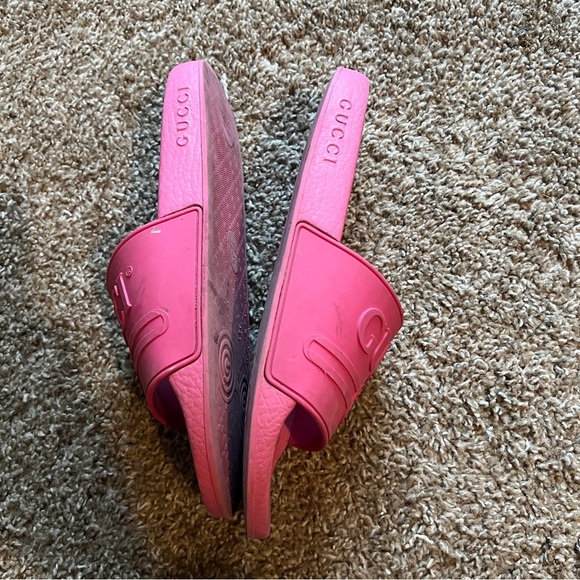 Pink Gucci slides size 38 - Picture 3 of 4